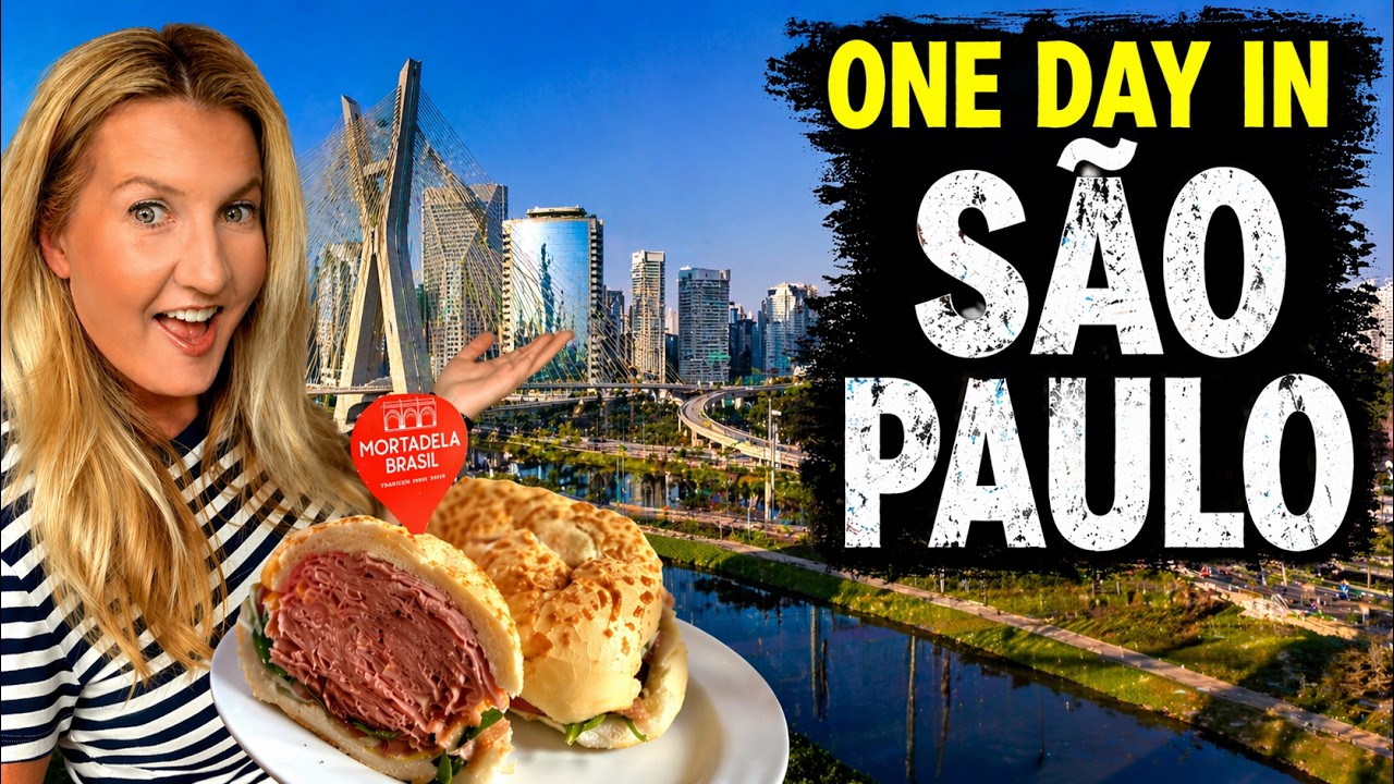 São Paulo 🇧🇷 Brazil Best Food, Culture & City Highlights | 10 Things to do in Just One Day!