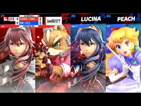 Scubbss/Strike vs @pinkbombo91/Beezy - Doubles Pool 1 - Winners Semi-Final - SKL Smashfest 5