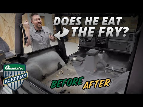 How to Replace Dirty Old Carpet in your 97-06 Jeep Wrangler TJ