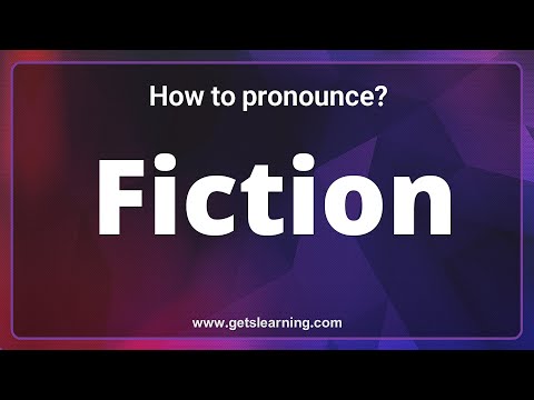 How to pronounce Fiction [American English]