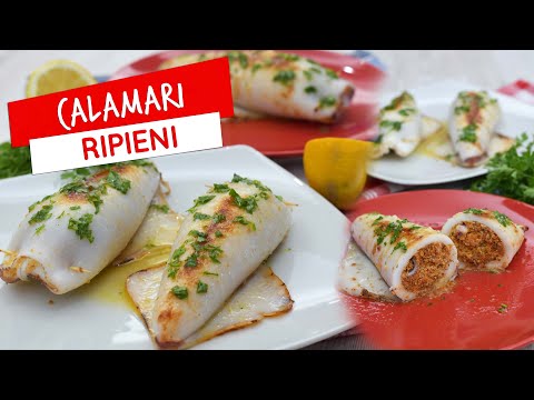 Calamari ripieni in padella: secondo facile e buonissimo!
