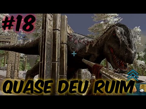 Bem Vindo ao ARK #18: Como Domar ou Tentar Domar um Rex kkkk