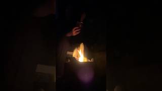 A fire, a song, and a slice of life.