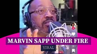 Marvin Sapp Responds to His Church's Outrage | Viral preview