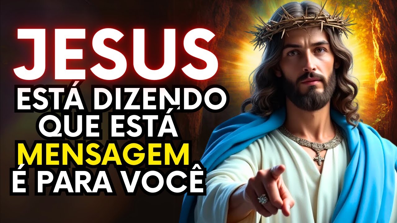 😮 JESUS DIZ: Eu estou com você nos dias de sofrimento | MENSAGEM DE DEUS PARA VOCÊ