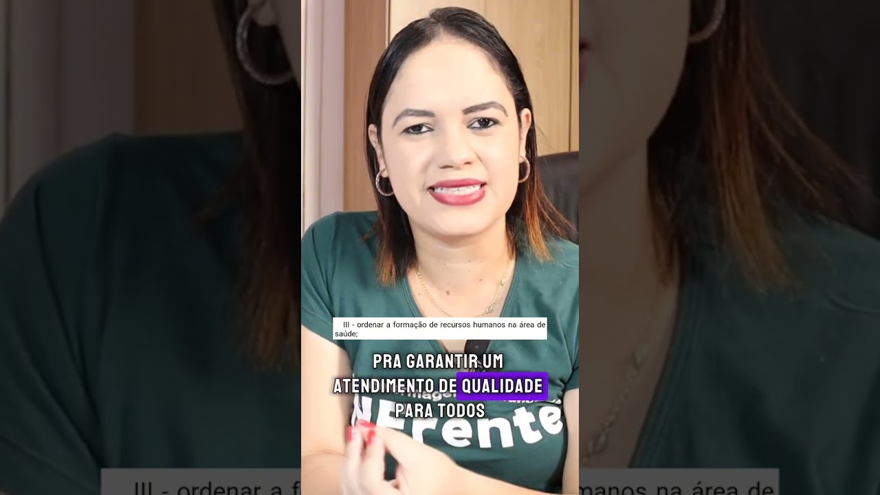 ATRIBUIÇÕES DO SUS  - Dica de Prova (Anote pra gabaritar)