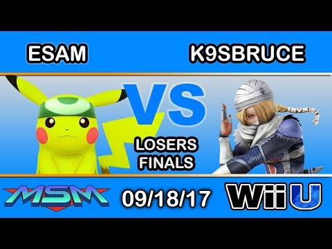MSM 114 - PG | ESAM (Pikachu) Vs. MF LH | K9sbruce (Sheik) Losers Finals