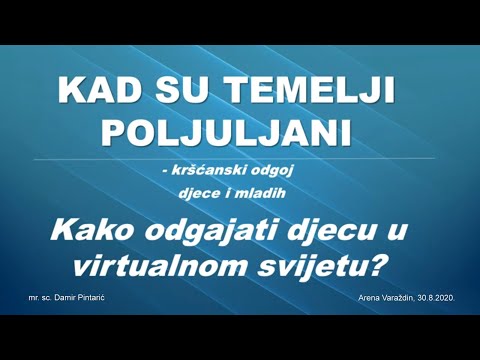 Kad su temelji poljuljani - kršćanski odgoj djece i mladih