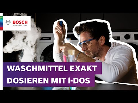 Never measure laundry detergent yourself again? i-DOS is the solution | Bosch Washing
