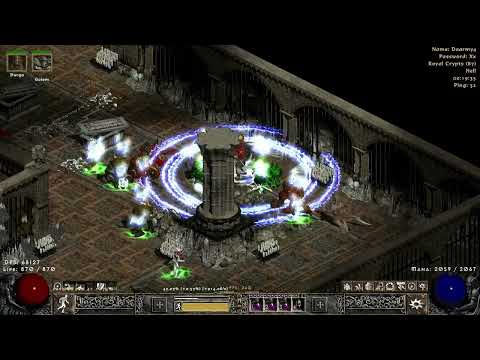 Project Diablo 2 Nova Sorc Selfweild Infinity Gear (Minimum requirement for acceptable mapping)