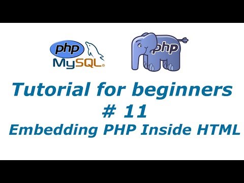 Php Tutorial 11 Embedding Php Inside Html Btt