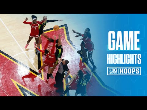 Oregon vs. Maryland | HIGHLIGHTS | Big Ten Women's Basketball | 01/31/26