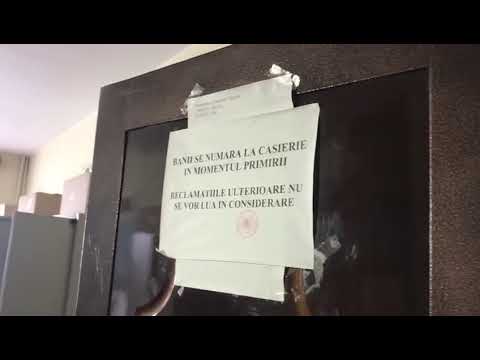 Spargere la Primăria Țibana din Iași