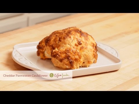 Delicious Baked Cheddar Parmesan Cauliflower (Recipe Included!) - So Easy!
