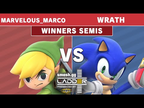 gg ladder Series Finale - Marvelous_Marco (Toon Link) Vs. Wrath (Sonic) - Winners Semis