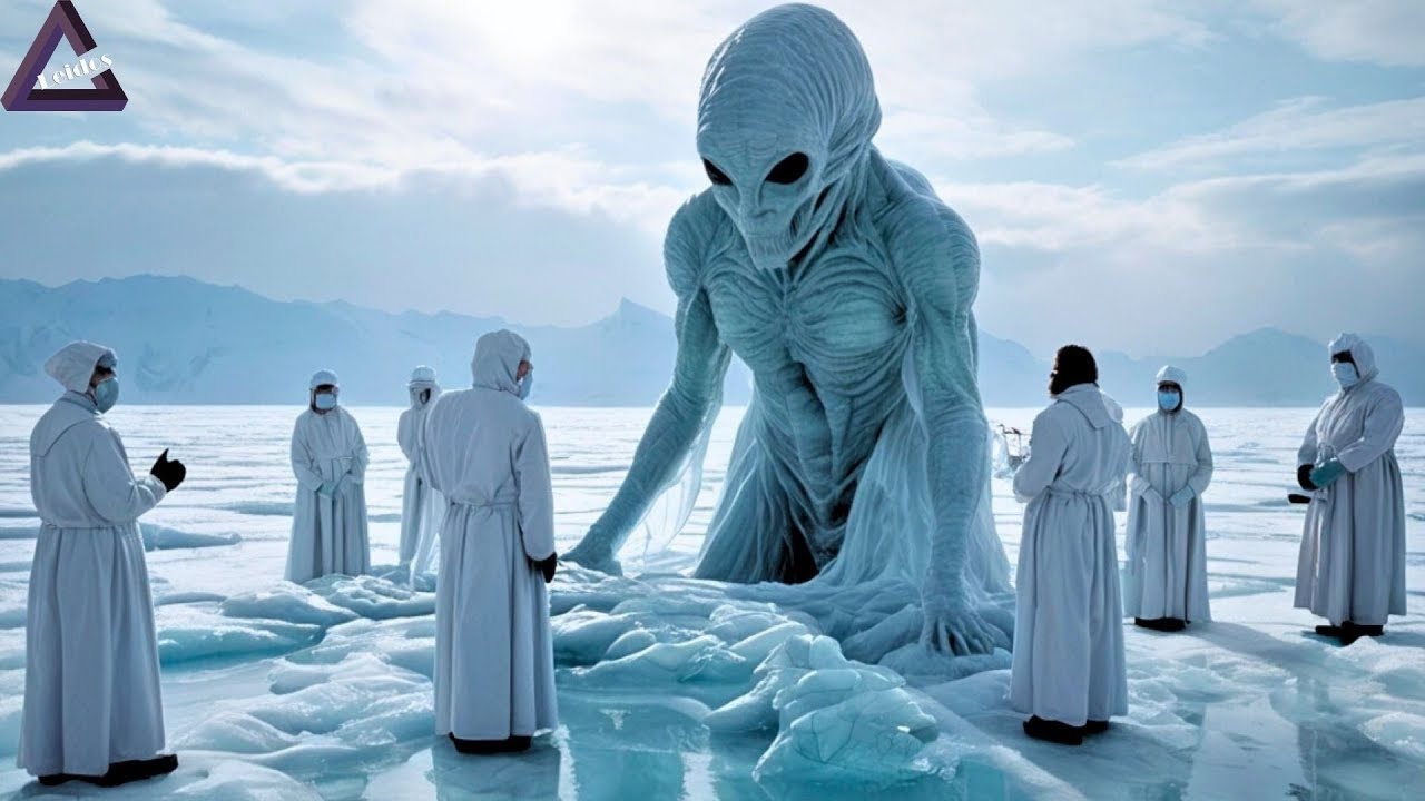 Cientistas descobrem um alienígena de 100.000 anos no gelo e se arrependem instantaneamente!
