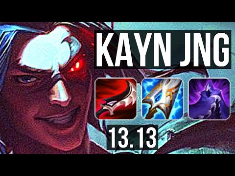KAYN vs GRAVES (JNG) | 3.8M mastery, 1800+ games, Legendary, 7 solo kills | NA Master | 13.13