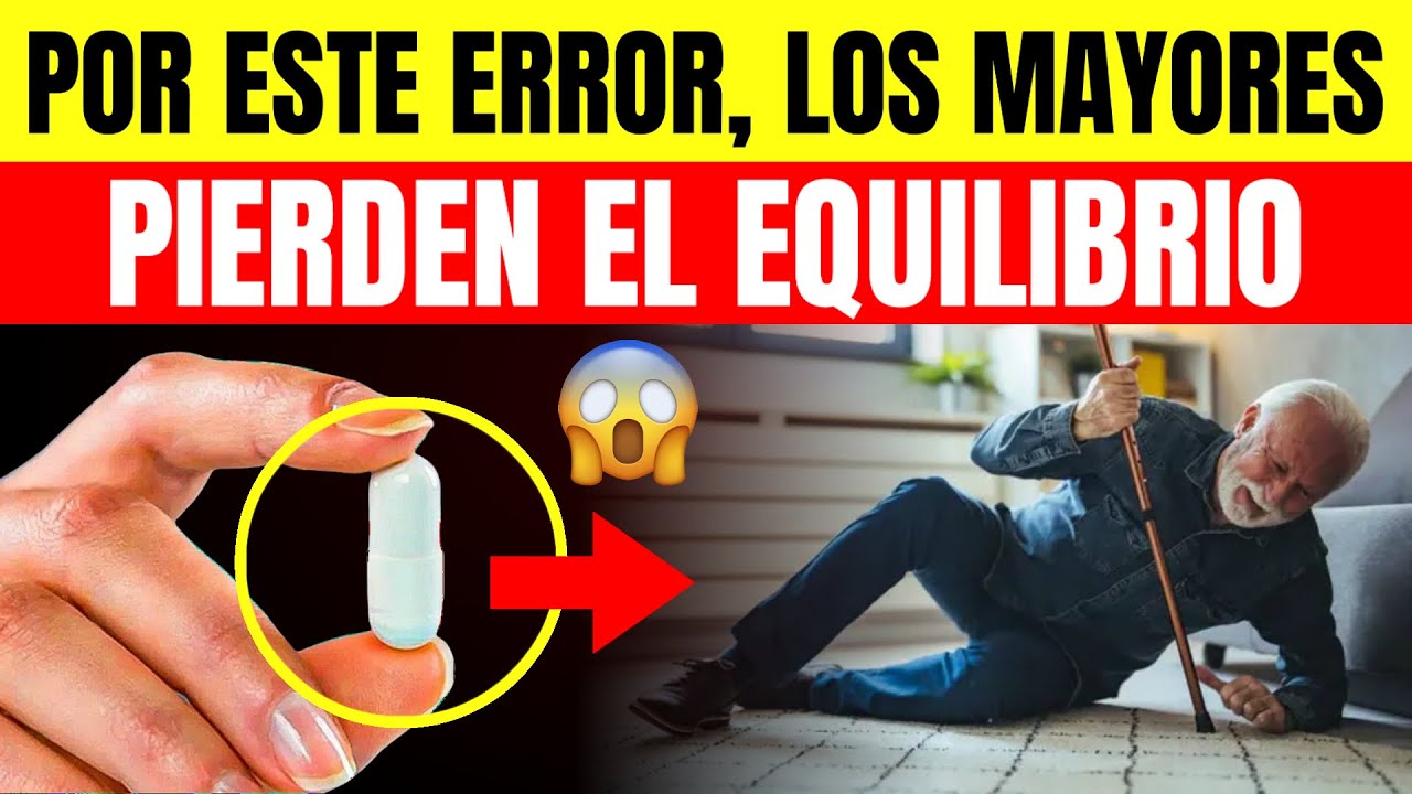 ¡ALERTA! 13 RAZONES POR LAS QUE PIERDES EL EQUILIBRIO DESPUÉS DE LOS 60