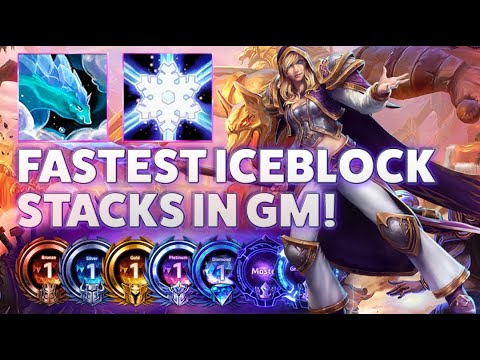Jaina Water Elemental - FASTEST ICEBLOCK STACKS IN GRANDMASTER! - Bronze 2 Grandmaster S1 2023