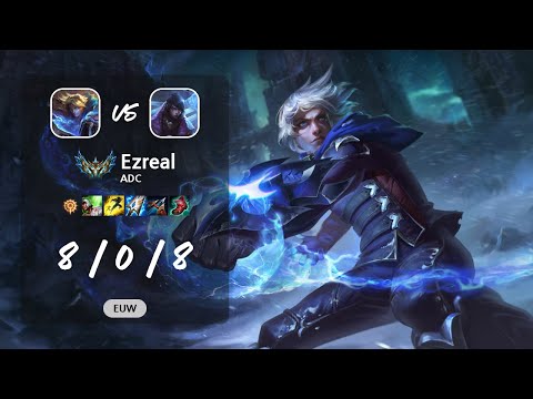 Ezreal ADC vs Aphelios - EUW Challenger Patch 13.10