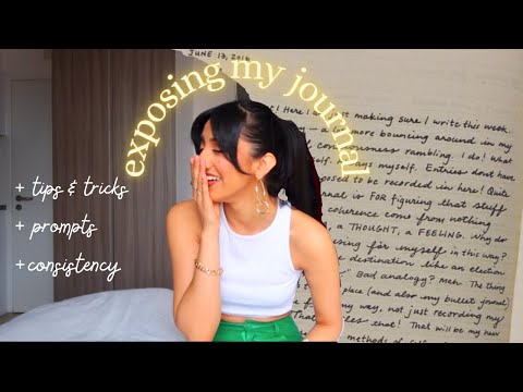 how to journal: tips for beginners, manifesting, self-growth, ideas + EXPOSING my own journal.