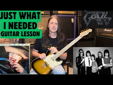How To Play Just What I Needed By The Cars - Guitar Lesson - Elliot Easton Ric Ocasek