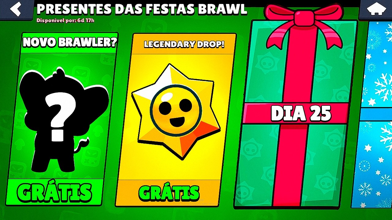 SONHO REALIZADO! NOVO BRAWLER LENDÁRIO GRÁTIS? PRESENTES INCRÍVEIS CHEGANDO, TOY STORY BRAWL STARS