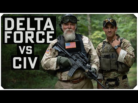 Retro Rifle vs Modern Carbine | Former Delta Operator Kyle Lamb w/ Colt 723 vs Civilian w/ AR15