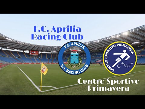 Calcio: F.C. Aprilia Racing Club - Centro Sportivo Primavera