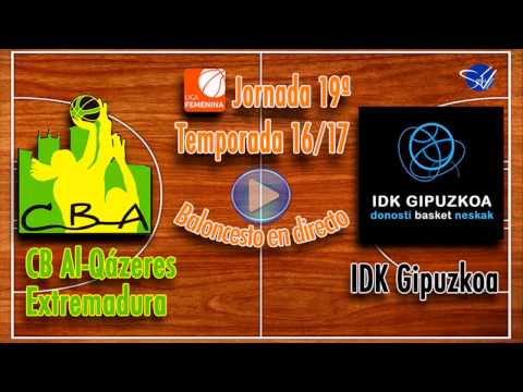 CB Al-Qázeres Extremadura - IDK Gipuzkoa [LF1 16/17]