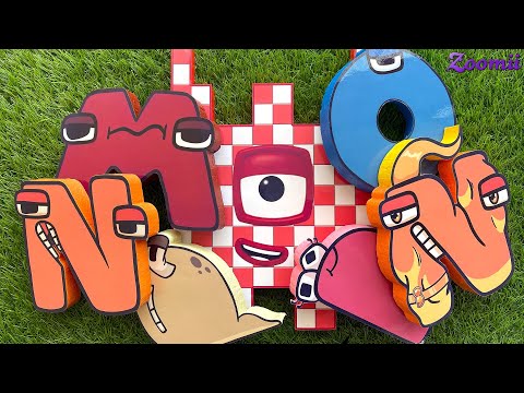 Looking for Numberblocks Puzzle Tetris NEW Alphabet Lore Q - Numberblocks Satisfying Video #132