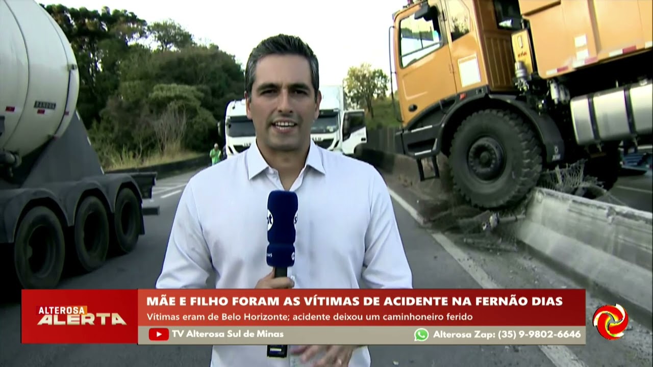 Motorista de caminhão é preso após acidente com morte perto de Extrema