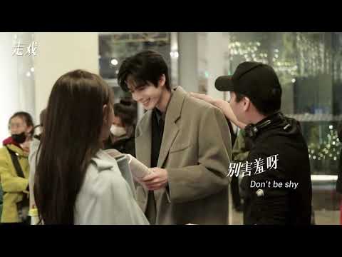 [Eng Sub] Shine On Me - behind the scene (Zhao Jinmai and Song Weilong first day filming)