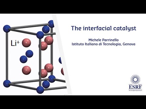 The interfacial catalyst, Michele Parrinello, Istituto Italiano di Tecnologia, Genova