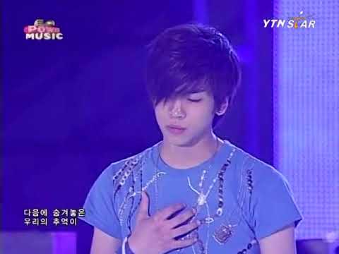 080901 Live Power Music SHINee   In My Room + Replay