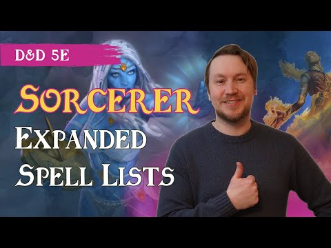 Sorcerer Expanded Spell Lists for D&D 5e PHB and Xanathar's Subclasses  🐇🎩