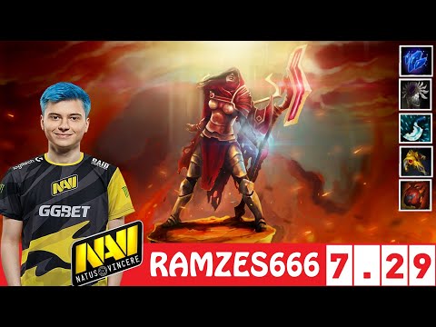 [DOTA 2] Na'Vi.RAMZES666 the LEGION COMMANDER [OFFLANE] [7.29]