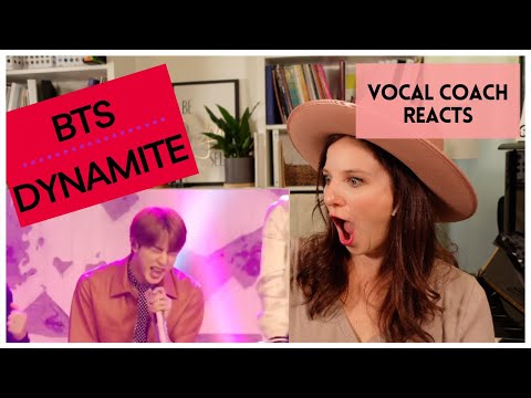 VOCAL COACH REACTS: BTS - DYNAMITE - LIVE