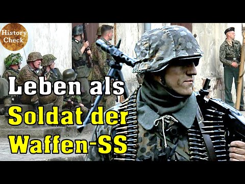 | What was life like as a German soldier in the Waffen-SS during World War II? |