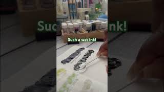 Swatching 🖤💚🩷 forgotten inks - ep. 15: odds and ends 🙃