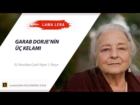 Garab Dorje'nin 3 Kelamı (Garab Dorje 3 Words)