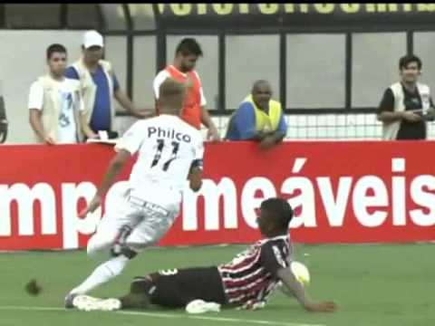 SANTOS FC 3 x 1 são Paulo - 5ª Rodada Paulistão 2013