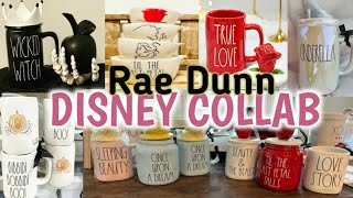 NEW RAE DUNN DISNEY COLLAB SLEEPING BEAUTY, CINDERELLA, BEATY&BEAST,  FROZEN & MORE