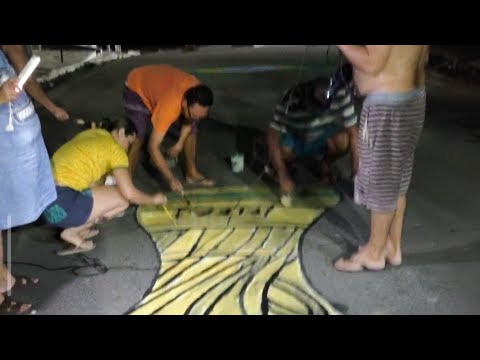 Rua Manoel Vieira Peixoto no Concurso Copa na Rua em Boca da Mata Alagoas 
