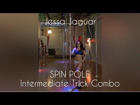 Jessa Jaguar | Spin Pole | Intermediate Combo