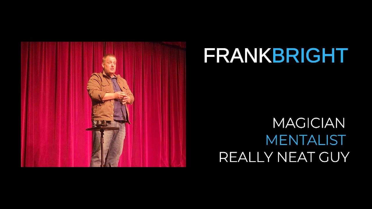 Promotional video thumbnail 1 for The Magic and Mentalism of Frank Bright