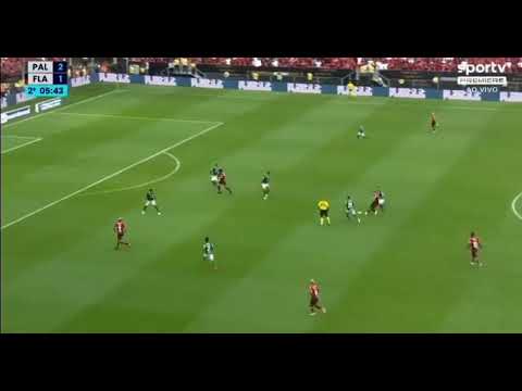 Gol de Gabigol Hoje - Palmeiras 2x2 Flamengo