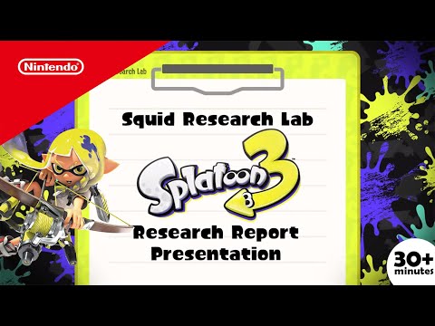 30+ Minutes of Game Info! - Splatoon 3 Direct - Nintendo Switch