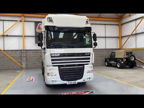 New In Stocklist For Sale: DAF XF105, 510 SUPERSPACE EURO 5, 6X2 TRACTOR UNIT - 2012- FJ12 AZN