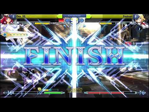 VSB:UD18 - BBCF - Dex_SG (Tsubaki) vs Festival (Es)